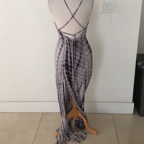 Akira Chicago Red Label  maxi pool dress / with shorts underneath Size L - Picture 10 of 10